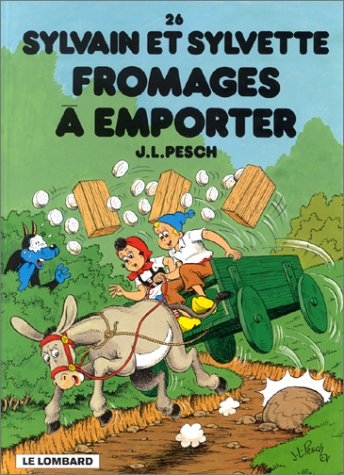 Couverture Sylvain et Sylvette, tome 26 : Fromages à emporter