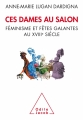 Couverture Ces dames au salon Editions Odile Jacob (Histoire) 2014