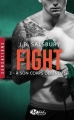 Couverture Fight, tome 3 : A son corps défendant Editions Milady (Romance - Sensations) 2017