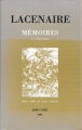 Couverture Mémoires et autres récits Editions José Corti (Domaine romantique) 1991