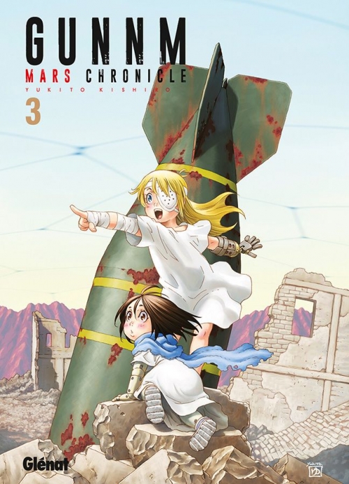 Couverture Gunnm Mars chronicle, tome 3