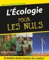Couverture L'écologie pour les nuls Editions First (Pour les nuls) 2009