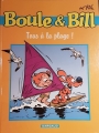 Couverture Boule & Bill : Tous à la plage ! Editions Dargaud 2006