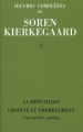 Couverture Oeuvres complètes (Kierkegaard), tome 5 Editions de l'Orante 2014