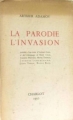 Couverture La parodie, L'invasion Editions Charlot 1950