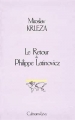Couverture Le retour de Philippe Latinovicz Editions Calmann-Lévy (Littérature étrangère) 1994