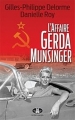 Couverture L'affaire Gerda Munsinger Editions JCL 2014