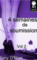 Couverture 4 semaines de soumission, tome 2 Editions Autoédité 2016