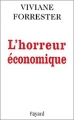 Couverture L'horreur économique Editions Fayard 1996