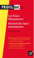 Couverture Les Faux Monnayeurs Editions Hatier (Profil) 2016