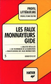 Couverture Les Faux Monnayeurs Editions Hatier (Profil) 1986