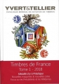 Couverture Catalogue de timbres-poste, tome 1 : France Editions Yvert & Tellier 2017