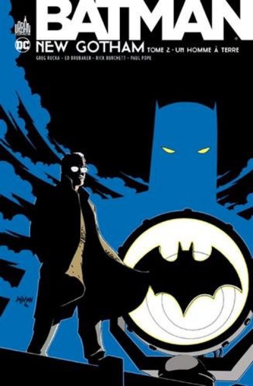 Couverture Batman : New Gotham, tome 2 : Un homme à terre