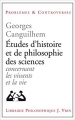 Couverture Études d'histoire et de philosophie des sciences Editions Vrin (Librairie philosophique) 1983