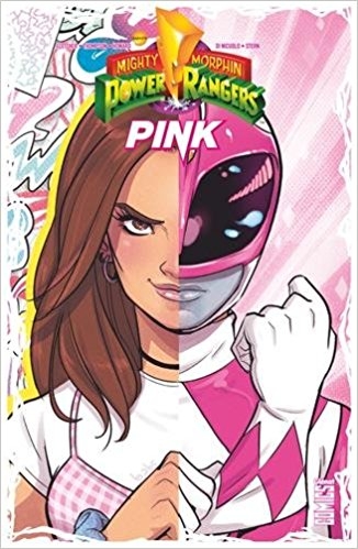 Couverture Power rangers pink