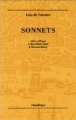 Couverture Sonnets Editions Chandeigne (Série lusitane) 1998