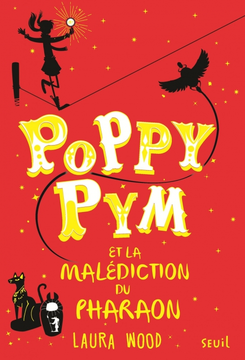 Couverture Poppy Pym, tome 1 : Poppy Pym et la malédiction du pharaon