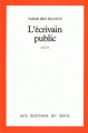 Couverture L'écrivain public Editions Seuil 1983