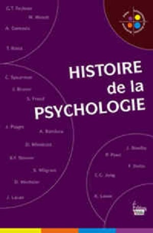 Couverture Histoire de la psychologie