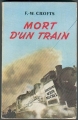 Couverture Mort d'un train Editions Albin Michel 1950