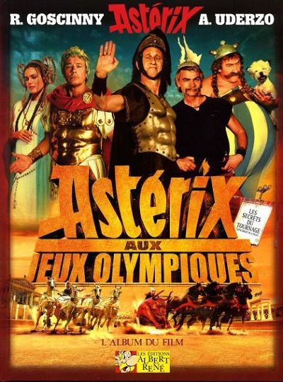 Couverture Astérix aux jeux olympiques : L'album du film