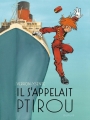 Couverture Une aventure de Spirou et Fantasio par..., tome 12 / Mademoiselle J, tome 1 : Il s'appelait Ptirou Editions Dupuis 2017