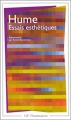 Couverture Essais esthétiques Editions Flammarion (GF) 2000