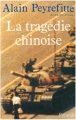 Couverture La tragédie chinoise Editions Fayard 1990