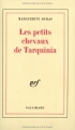 Couverture Les petits chevaux de Tarquinia Editions Gallimard  (Blanche) 1953