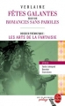 Couverture Fêtes galantes, Romances sans paroles Editions Le Livre de Poche (Les classiques pédago) 2015