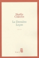 Couverture La dernière leçon Editions Seuil 2004
