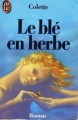 Couverture Le blé en herbe Editions J'ai Lu 1989