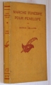 Couverture Marche funèbre pour pénélope Editions Librairie des  Champs-Elysées  (Le club des masques) 1955