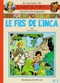 Couverture Jeannette Pointu, tome 01 : Le fils de l'inca Editions Dupuis 1985