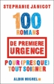 Couverture 100 romans de première urgence pour (presque) tout soigner Editions Albin Michel 2008