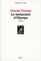 Couverture Le testament d'Olympe Editions Seuil (Fiction & cie) 2010