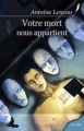 Couverture Le bureau des défunts, tome 1 : Votre mort nous appartient Editions Griffe d'encre (Novella) 2009