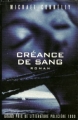 Couverture Créance de sang Editions France Loisirs 1999