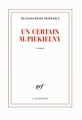 Couverture Un certain M. Piekielny Editions Gallimard  (Blanche) 2017