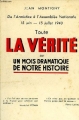 Couverture Toute la vérité sur un mois dramatique de notre histoire Editions Clermont 1940