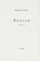 Couverture Pholoé Editions de l'Aire 2012
