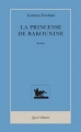 Couverture La princesse de Bakounine Editions Grasset 2017