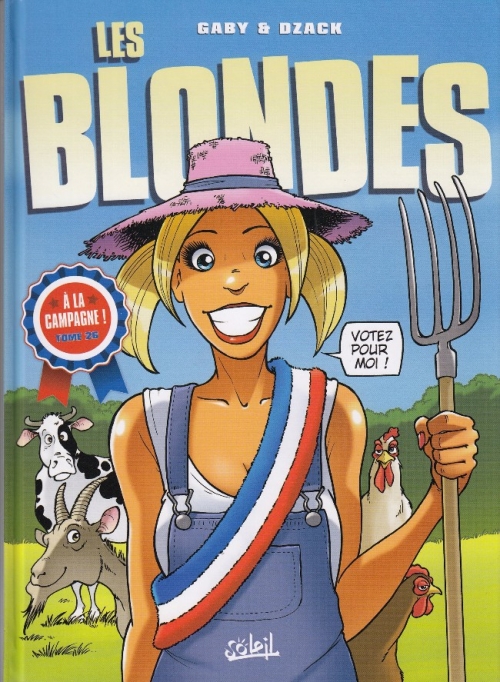 Couverture Les blondes, tome 26 : A la campagne !