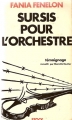 Couverture Sursis pour l'orchestre Editions Stock 1976