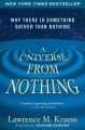 Couverture A Universe from Nothing Editions Free Press 2012