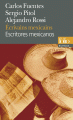 Couverture Ecrivains mexicains Editions Folio  (Bilingue) 2013