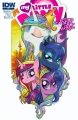 Couverture My Little Pony: Friendship is Magic, book 34: Siege of the Crystal Empire Editions IDW Publishing 2015