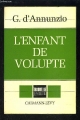 Couverture L'enfant de volupté Editions Calmann-Lévy 1971
