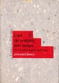 Couverture L'art de prendre son temps Editions Le temps des cerises 1994