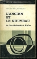 Couverture L'ancien et le nouveau : De Don Quichotte à Kafka Editions Payot 1967